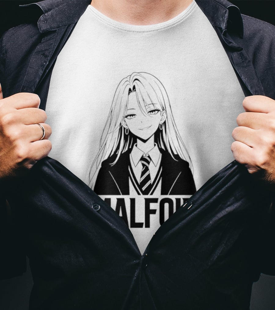 Malfoid Anime Wizard School Manga T-Shirt