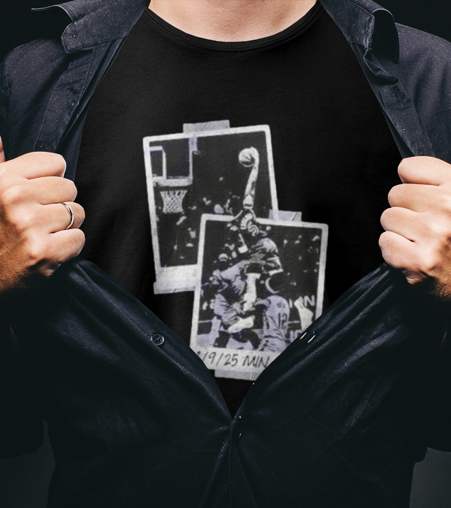Anthony Edwards Minnesota Timberwolves Slam Dunk 1/9/25 MIN @ ORL T-Shirt
