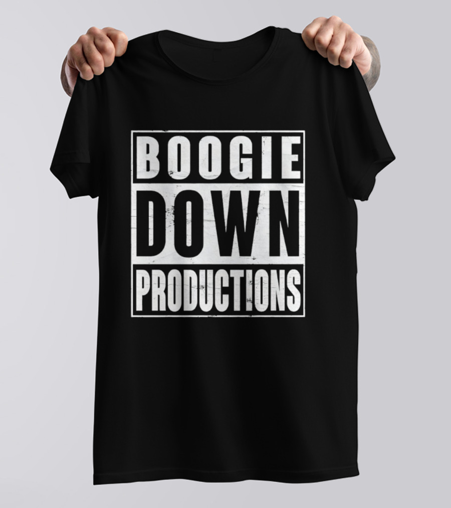 Boogie Down Productions BDP KRS One Hip Hop Iconic Music T-Shirt
