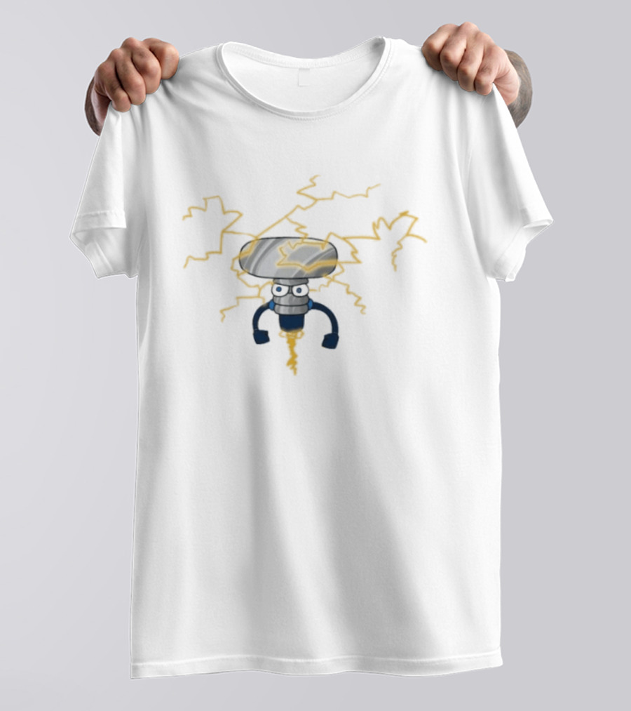 Los Angeles Chargers Electric Pokémon Character Fusion T-Shirt