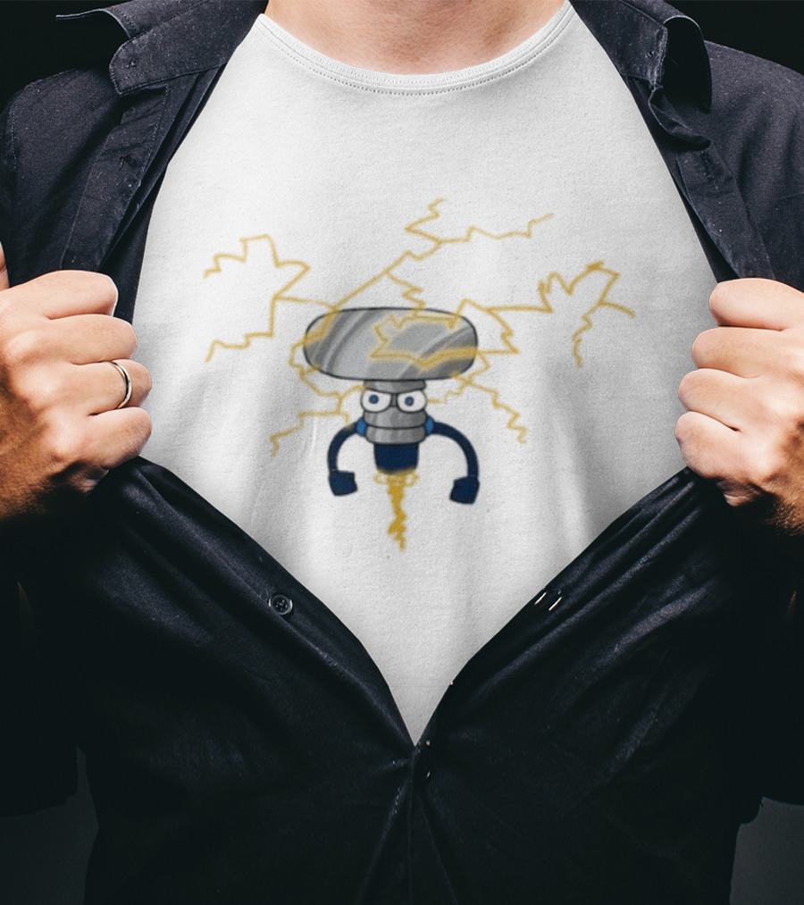 Los Angeles Chargers Electric Pokémon Character Fusion T-Shirt