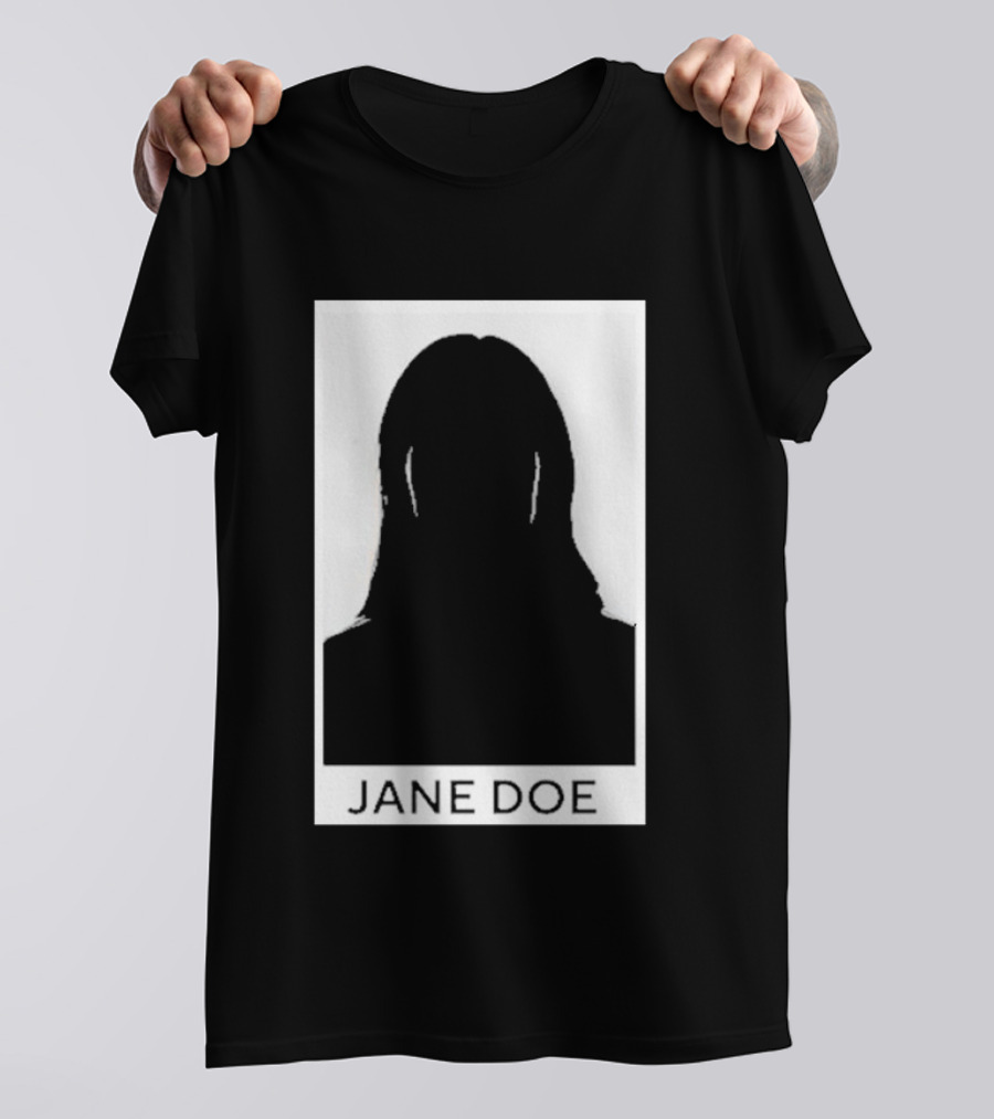 Justice For Jane Doe Silhouette Recognition Movement T-Shirt
