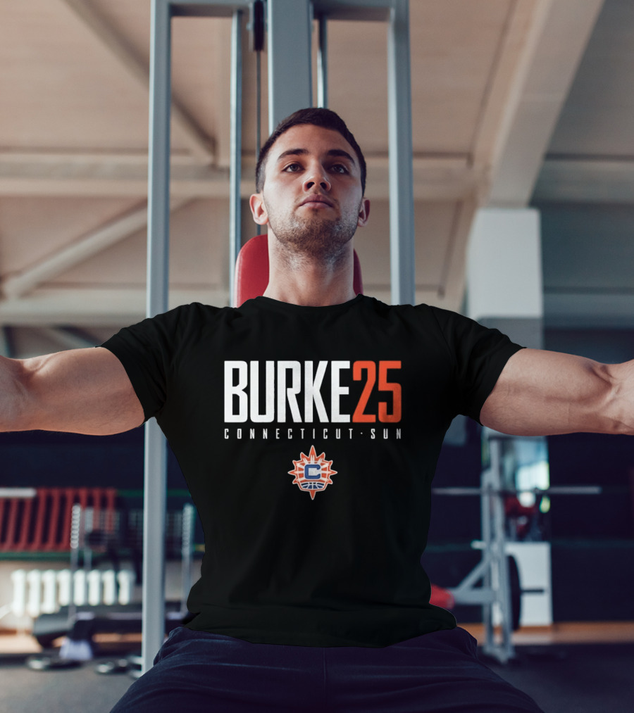 Connecticut Sun Burke 25 WNBA Basketball T-Shirt