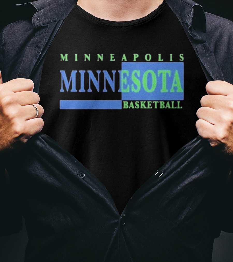 Minneapolis Minnesota Basketball Team Sports Fan Gear T-Shirt