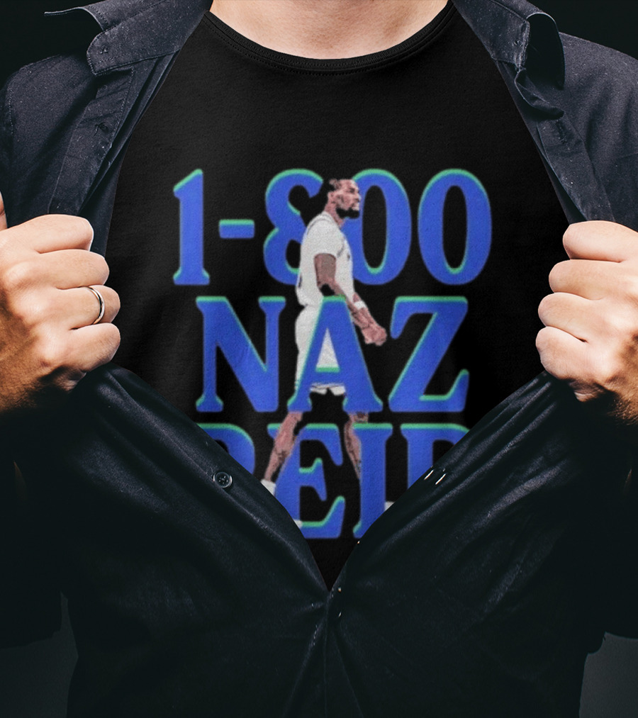 1 800 Naz Reid Minnesota Timberwolves Basketball T-Shirt