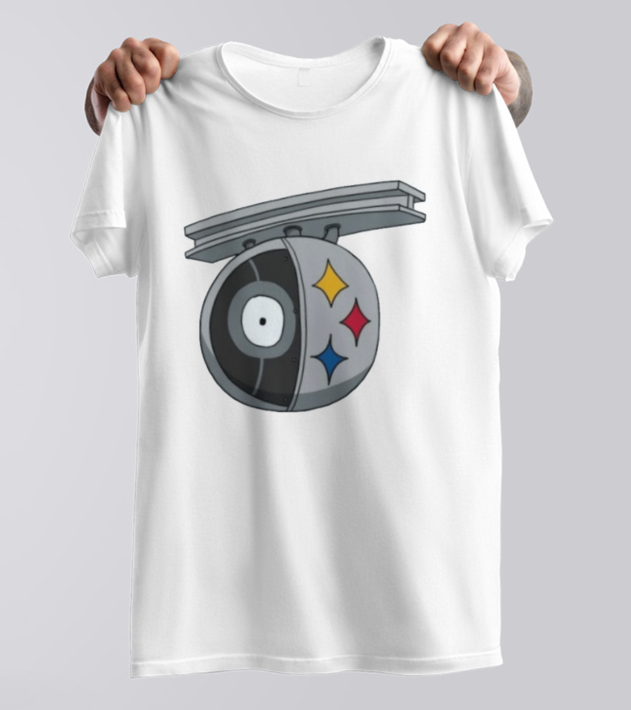 Pittsburgh Steelers Pokémon Sentret Steel Football Stadium Jumbotron T-Shirt