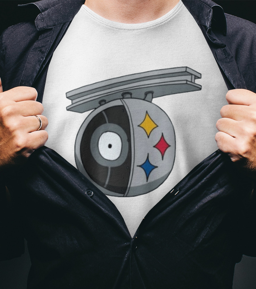 Pittsburgh Steelers Pokémon Sentret Steel Football Stadium Jumbotron T-Shirt