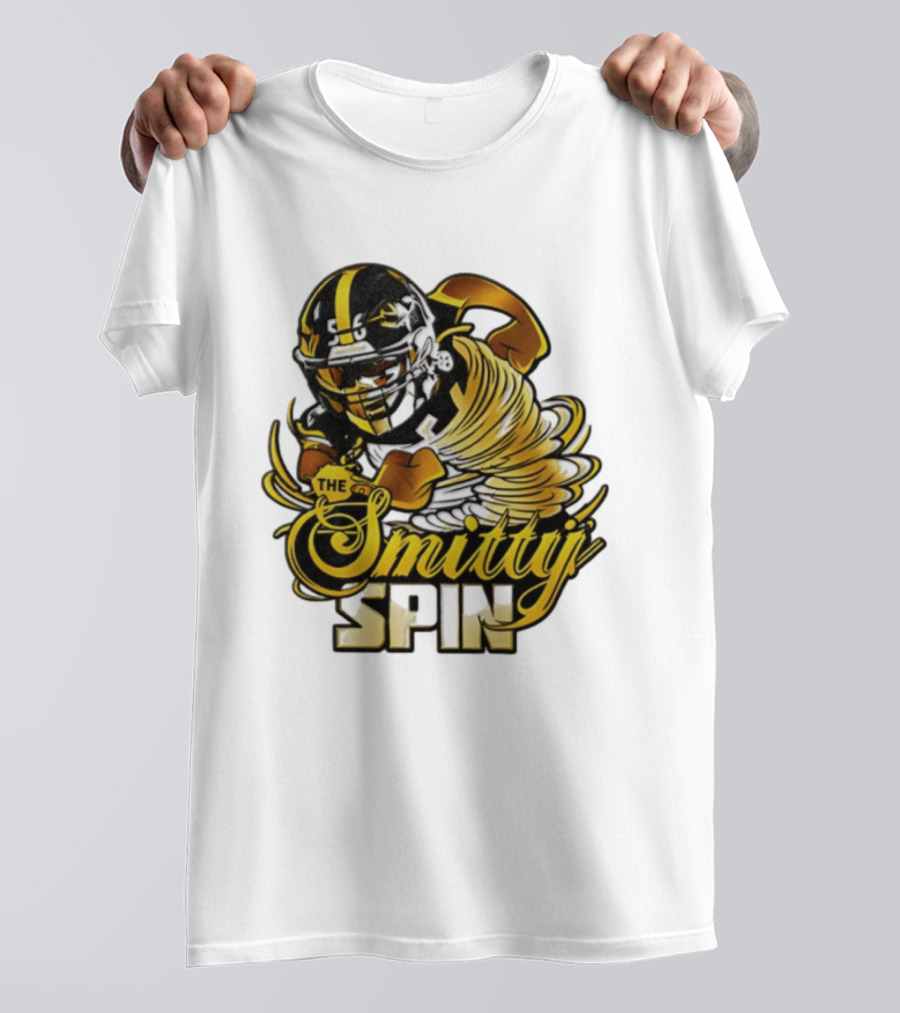 Smittyj Spin Alex Highsmith Pittsburgh Steelers Football T-Shirt