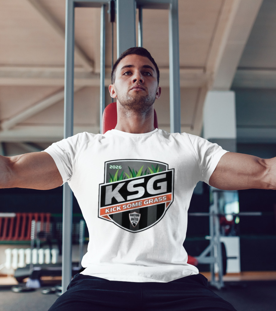 Hartford United KSG Kick Some Grass 2026 Soccer T-Shirt