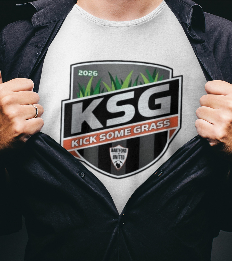 Hartford United KSG Kick Some Grass 2026 Soccer T-Shirt
