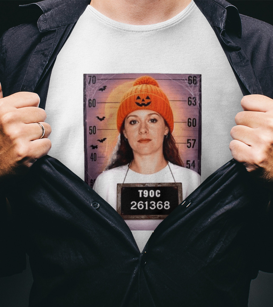 T90C Halloween Shot Pumpkin Hat 261368 T-Shirt