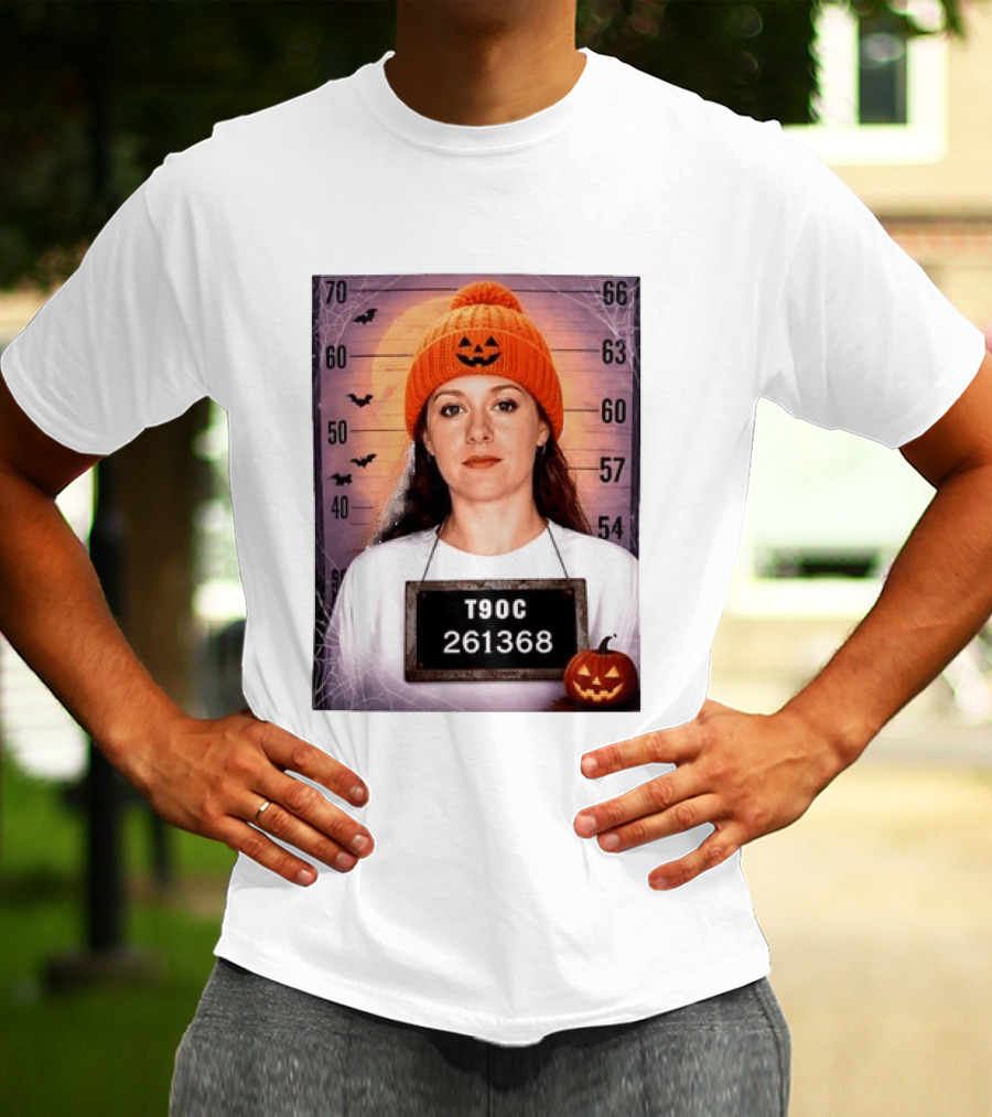 T90C Halloween Shot Pumpkin Hat 261368 T-Shirt