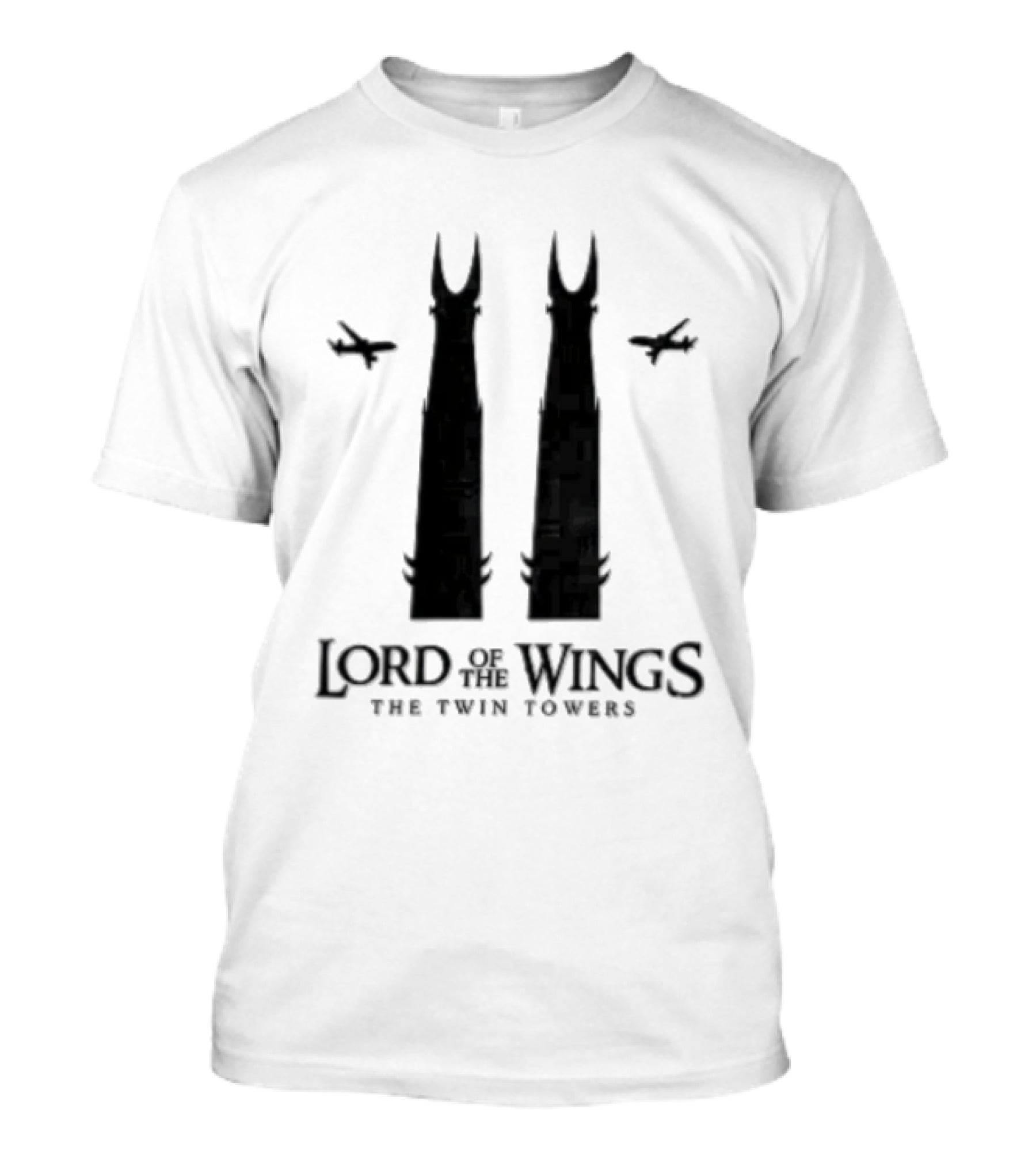 Lord Of The Wings The Twin Towers T-Shirt