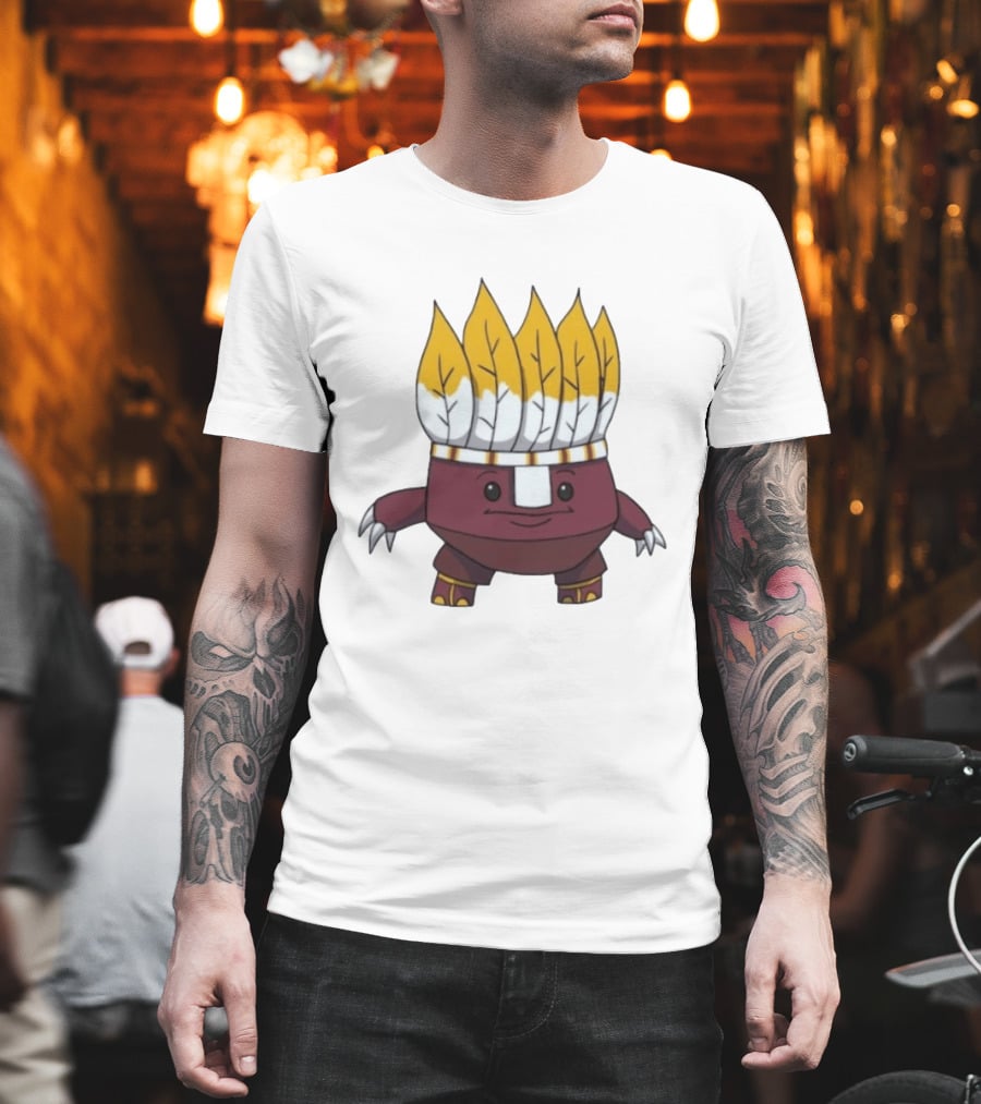 Washington Commanders Pokemon Cartoon T-Shirt