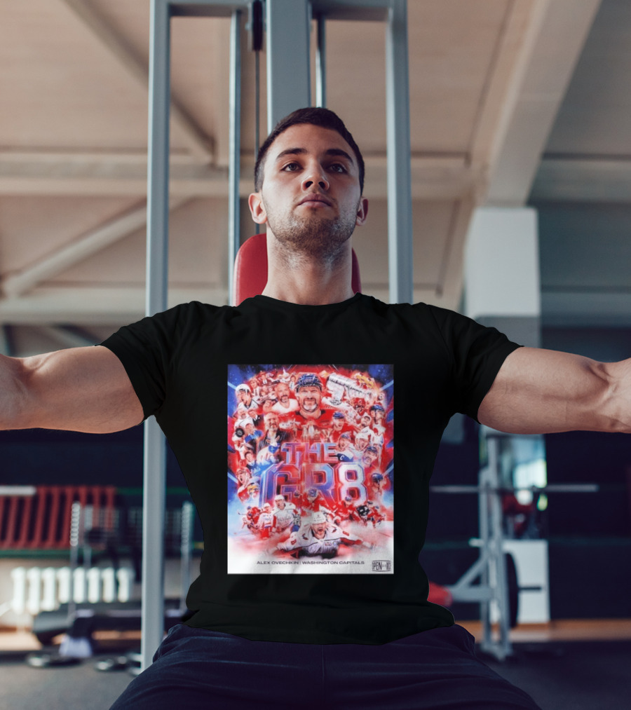 Alex Ovechkin The Gr8 Washington Capitals Open Ice Champions T-Shirt