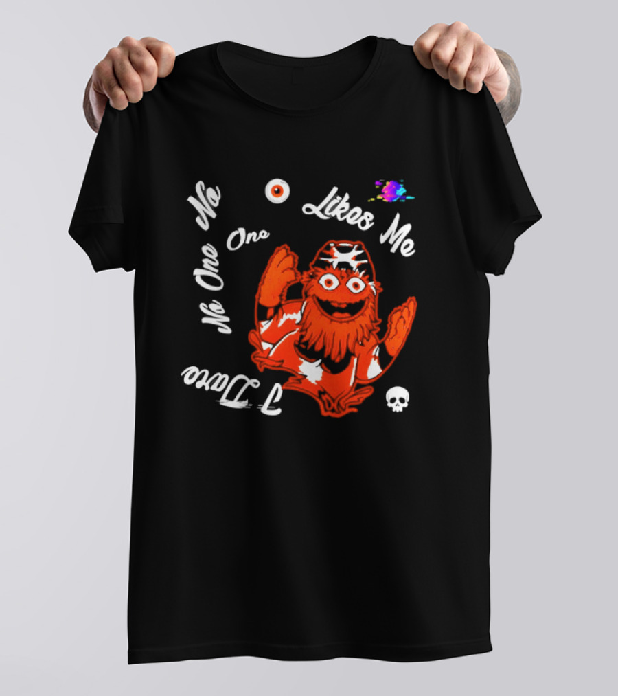 Gritty Philadelphia Flyers No One Likes Me 2026 T-Shirt