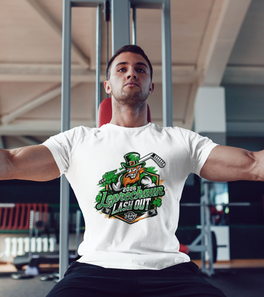 2026 Leprechaun Lash Out Hockey Logo Irish Hockey Players T-Shirt