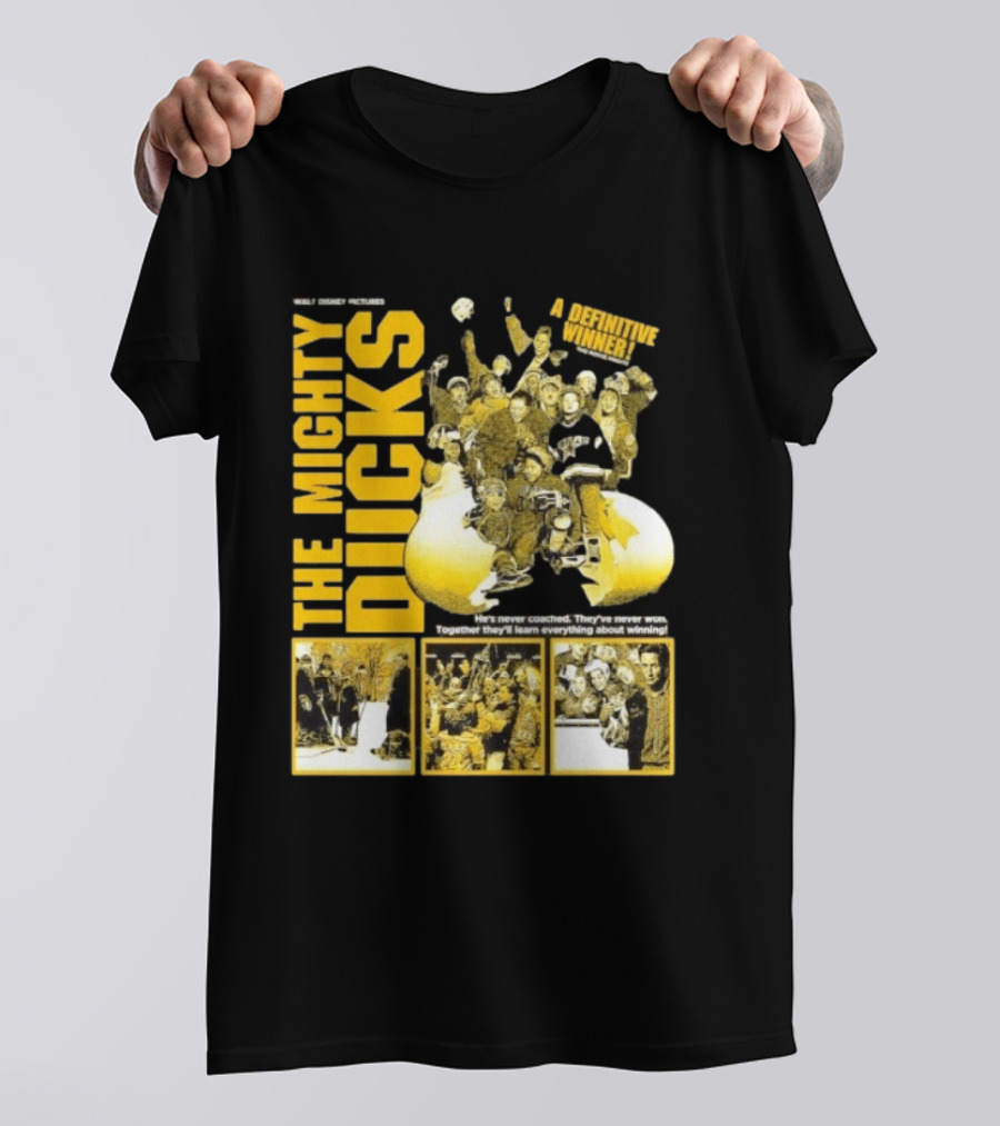 Walt Disney Pictures The Mighty Ducks Movie A Definitive Winner T-Shirt