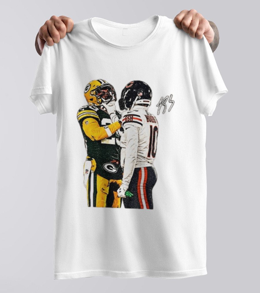 Luther Burden III Packers Bears Football Rivalry T-Shirt