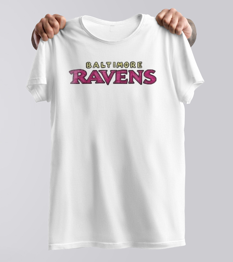 Baltimore Ravens Da Goat Heroes Fighting Cancer Awareness T-Shirt