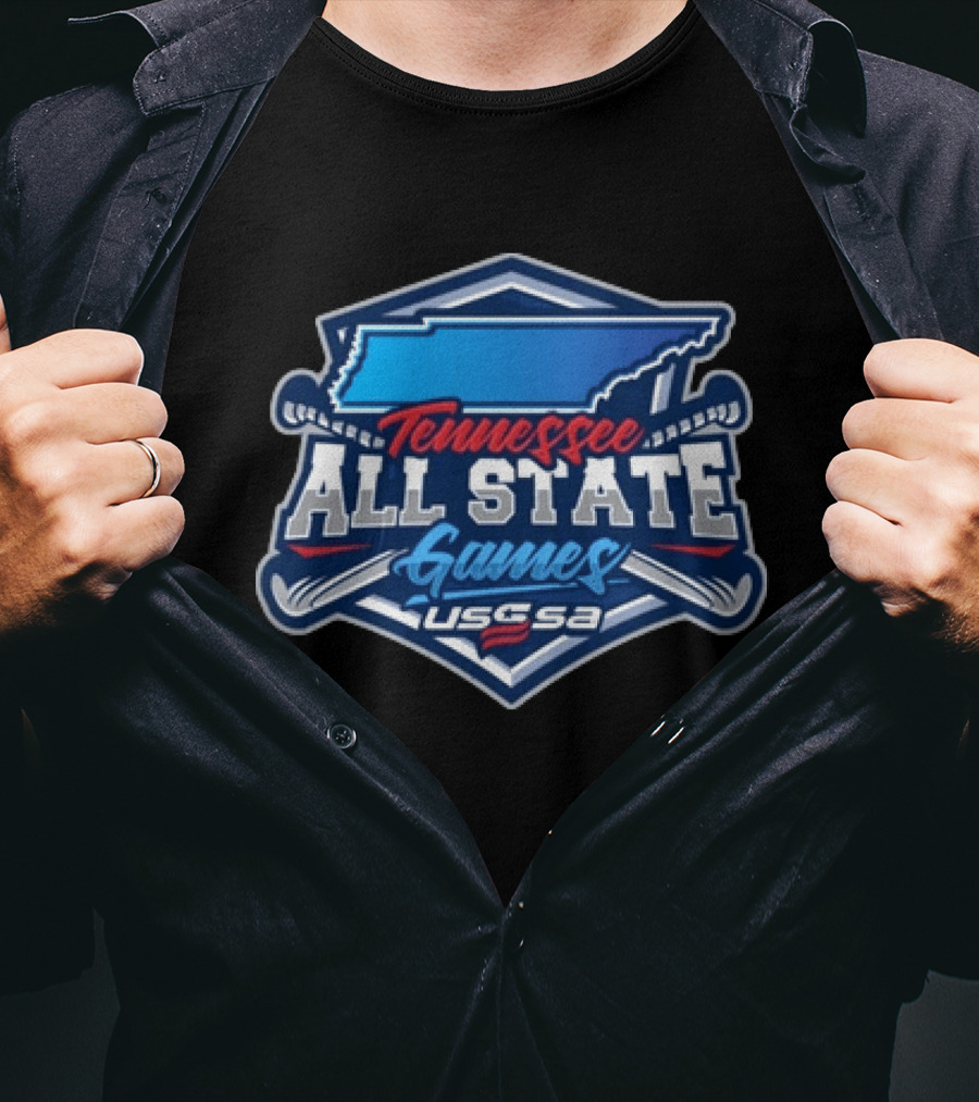 USSSA Tennessee All State Games Baseball Event T-Shirt