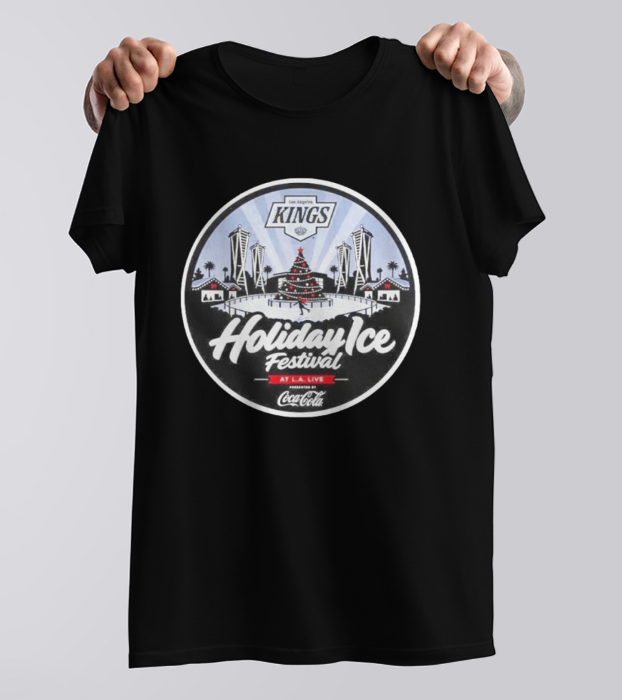 Los Angeles Kings Holiday Ice Festival At LA Live Presented By Coca Cola T-Shirt