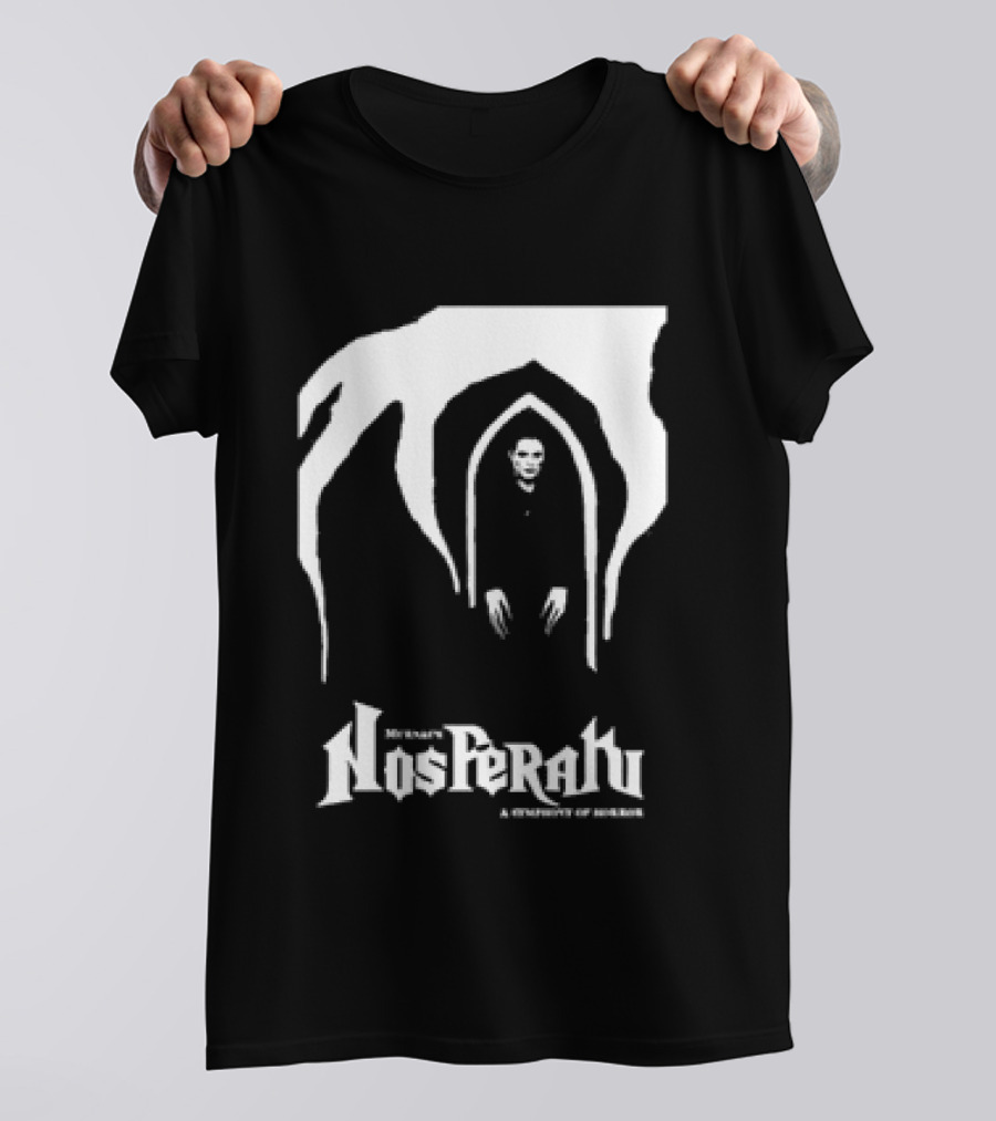 Nosferatu A Symphony Of Horror Murnau Classic Horror Film Archway T-Shirt