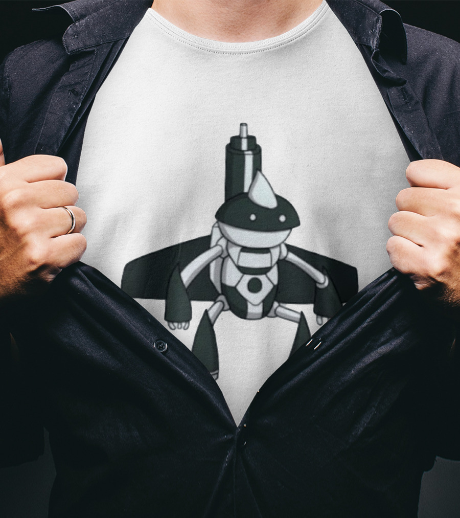 New York Jets Pokemon Robot Fusion T-Shirt