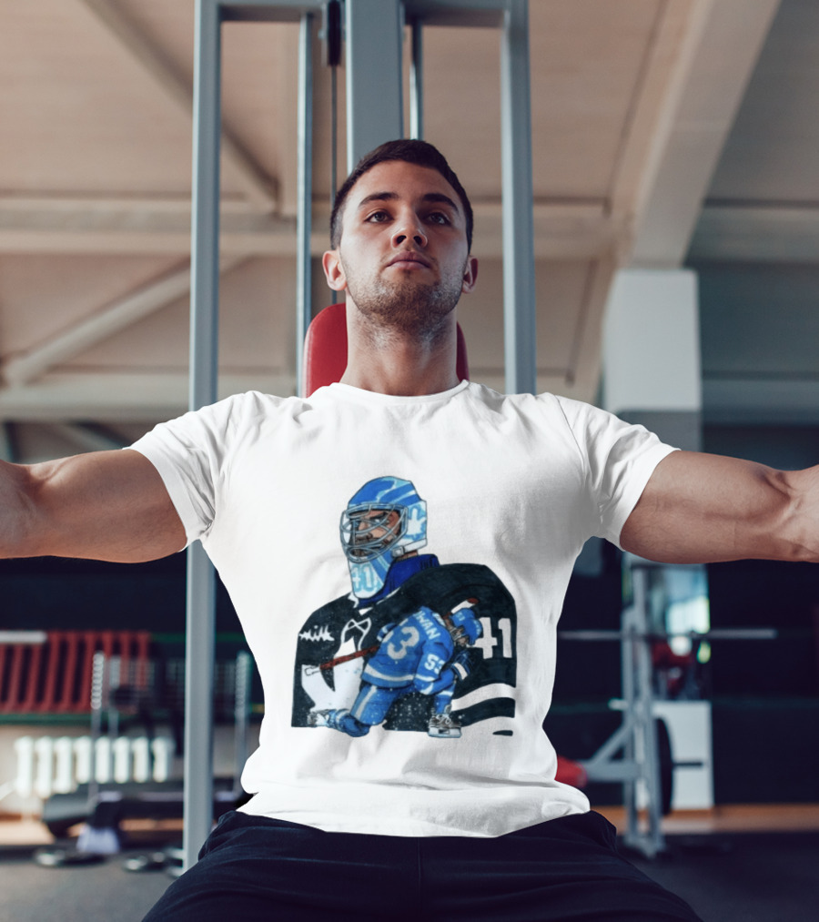 Cowan 53 Toronto Hockey Game 2 BrianBeLeafs Goalie Art 41 T-Shirt