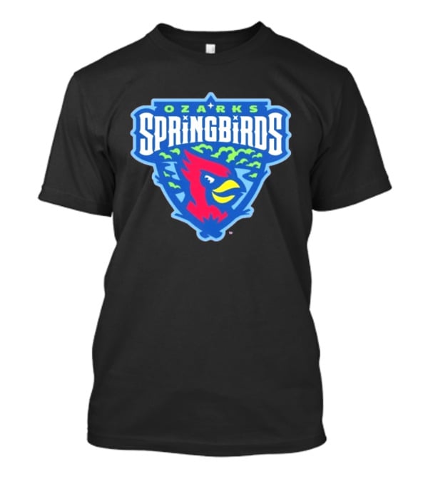 Ozarks Springbirds Baseball Cardinal Iconic Team T-Shirt