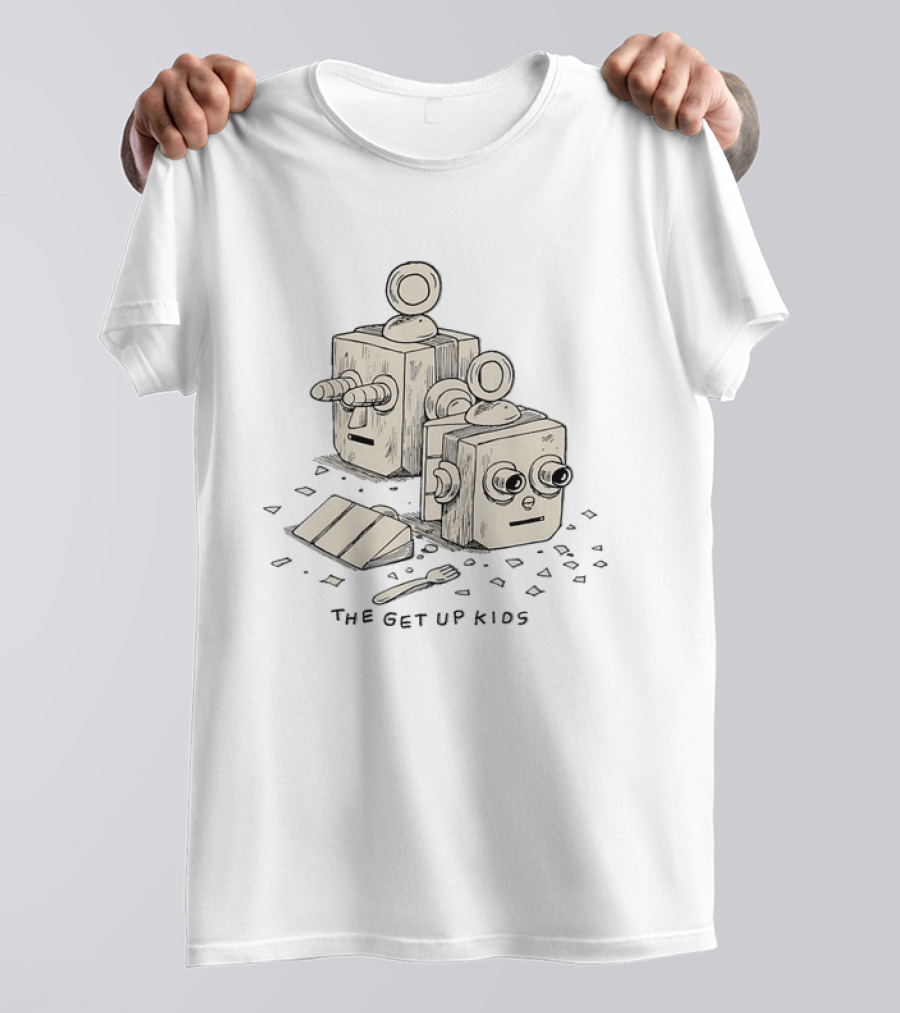 The Get Up Kids Robot Emo Indie Rock Band T-Shirt