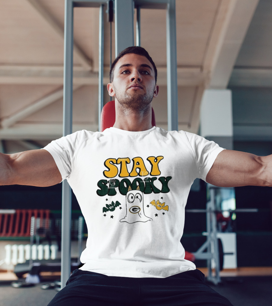 Green Bay Packers Bluey Stay Spooky Halloween T-Shirt