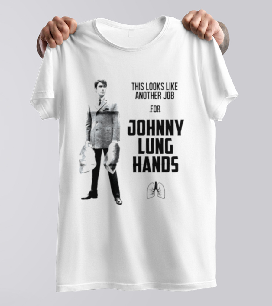 This Looks Like Another Job For Johnny Lung Hands Retro Noir T-Shirt