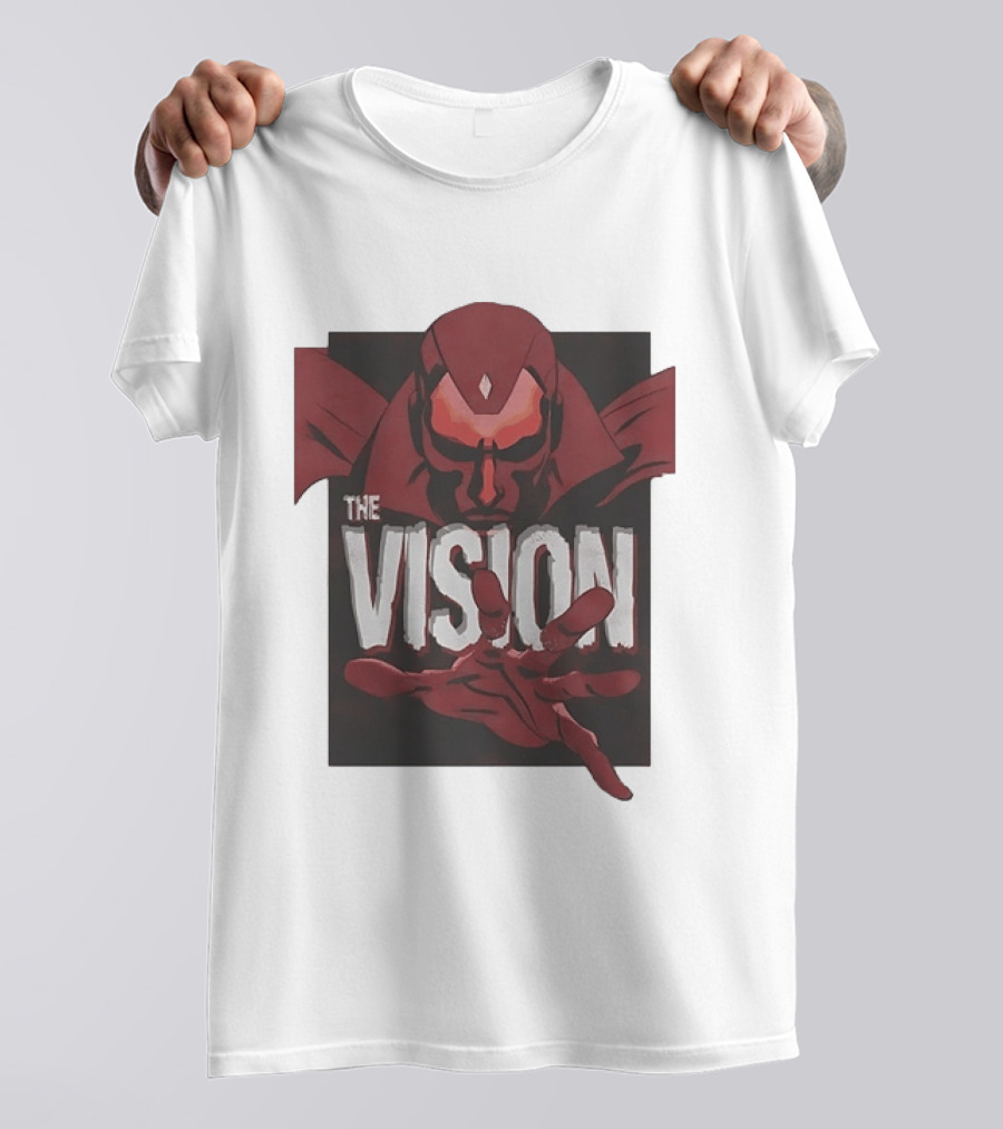 The Vision Marvel Superhero Avengers Comic T-Shirt