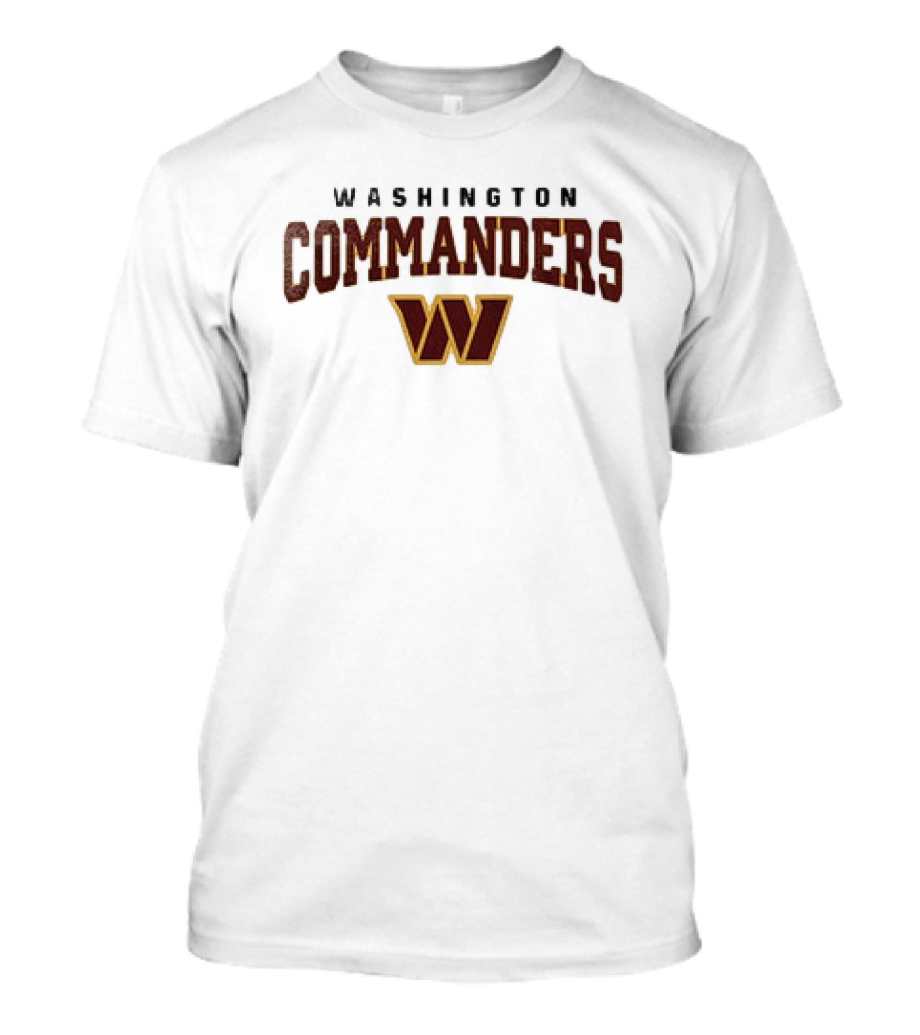 Washington Commanders W Logo With Looney Tunes Taz T-Shirt