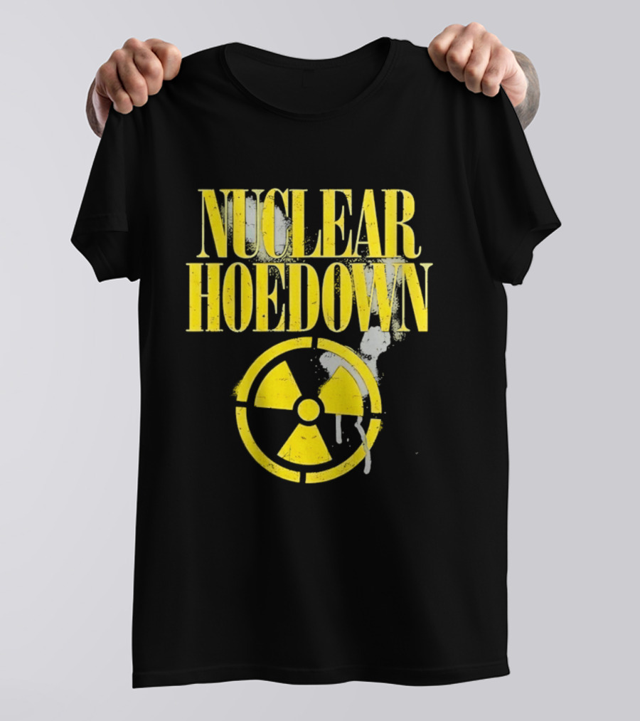 Nuclear Hoedown Distressed Radioactive T-Shirt