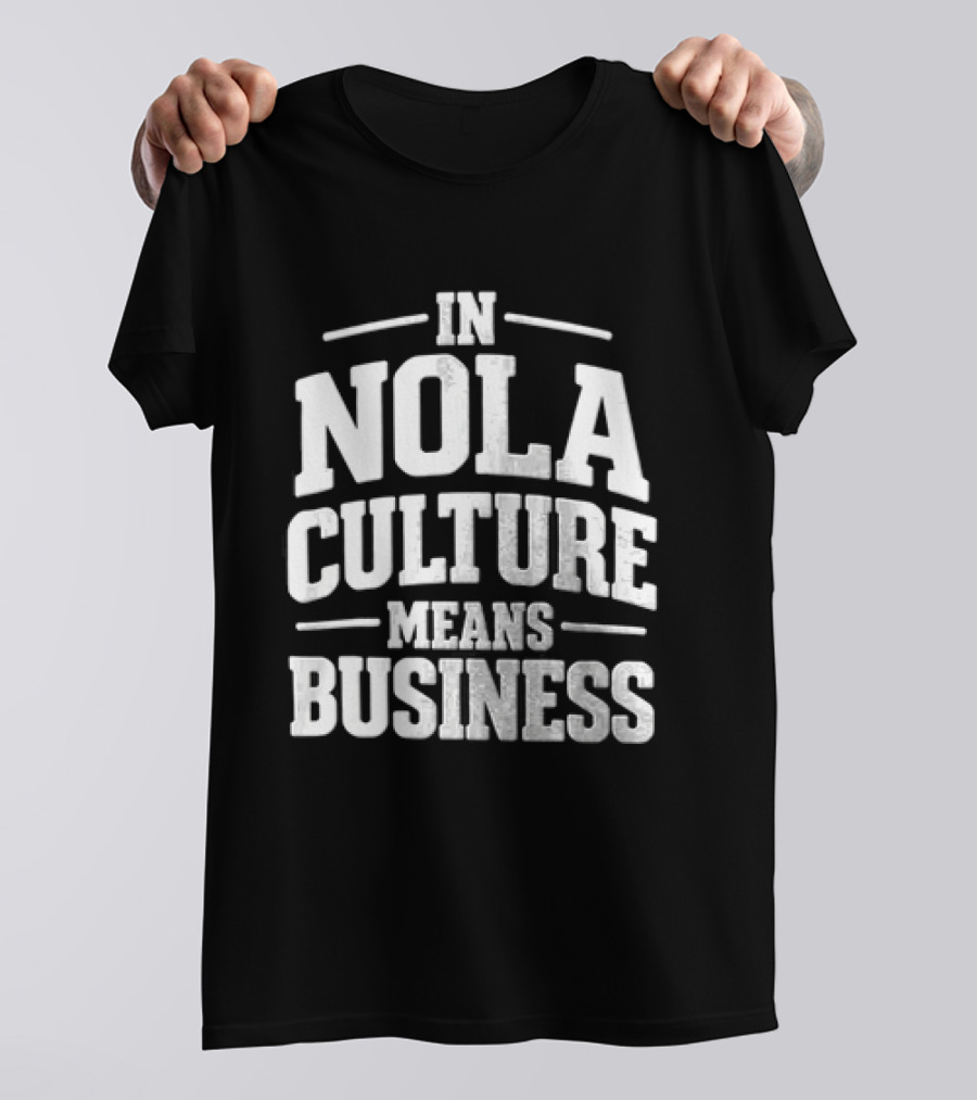 NOLA Culture Means Business Pelicans 2026 T-Shirt