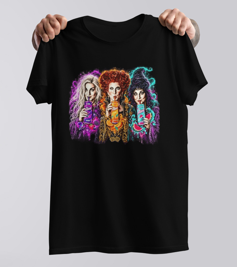 Sarah Jessica Parker Bette Midler Kathy Najimy Drinking Alani Cosmic Stardust Mimosa Watermelon Wave T-Shirt