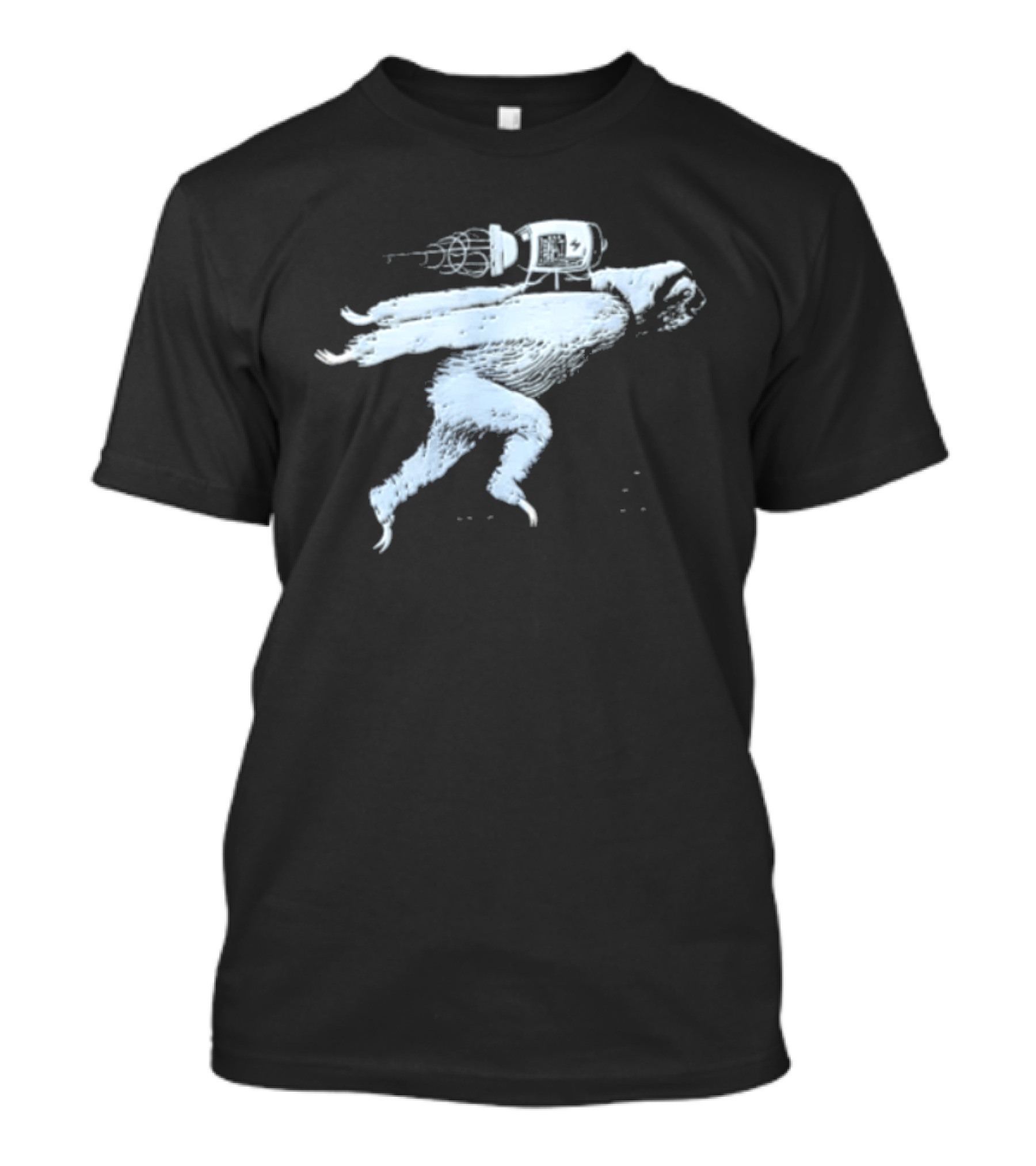 Sloth Flying With Rocket Jetpack Adventure T-Shirt