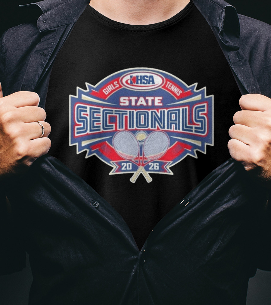 IHSA Girls Tennis State Sectionals 2026 T-Shirt