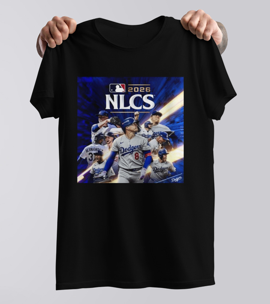 MLB Los Angeles Dodgers 2026 NLCS Bound Celebration T-Shirt