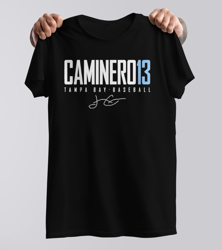 Caminero 13 Tampa Bay Baseball T-Shirt