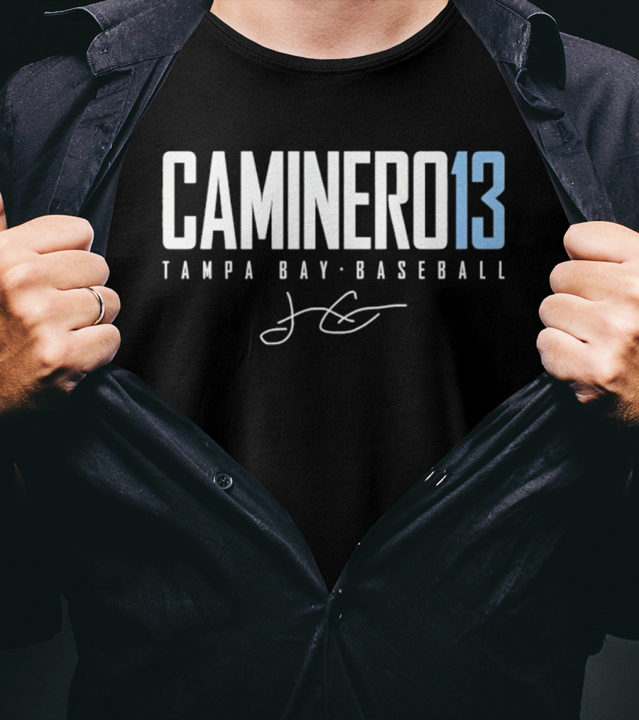 Caminero 13 Tampa Bay Baseball T-Shirt