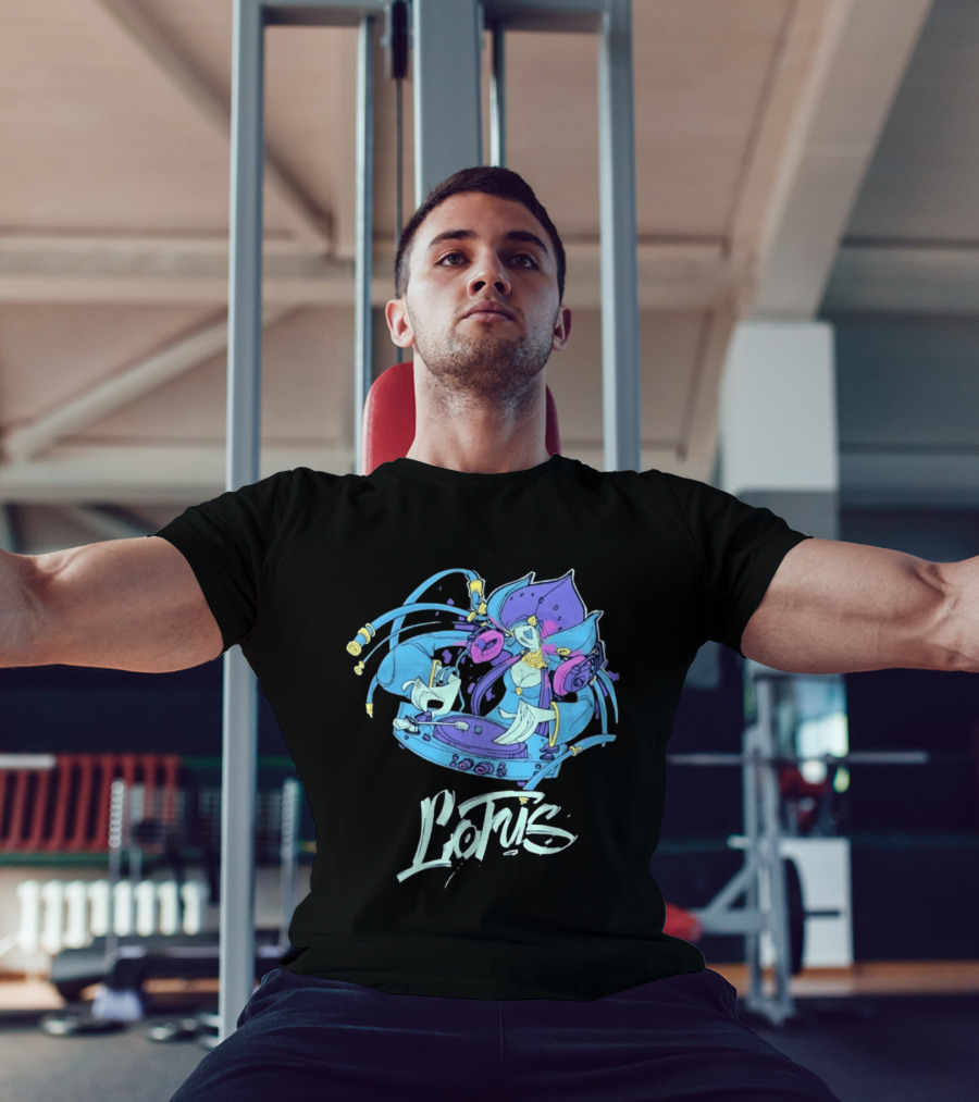 Lotus DJ Warframe Sci Fi Gaming T-Shirt