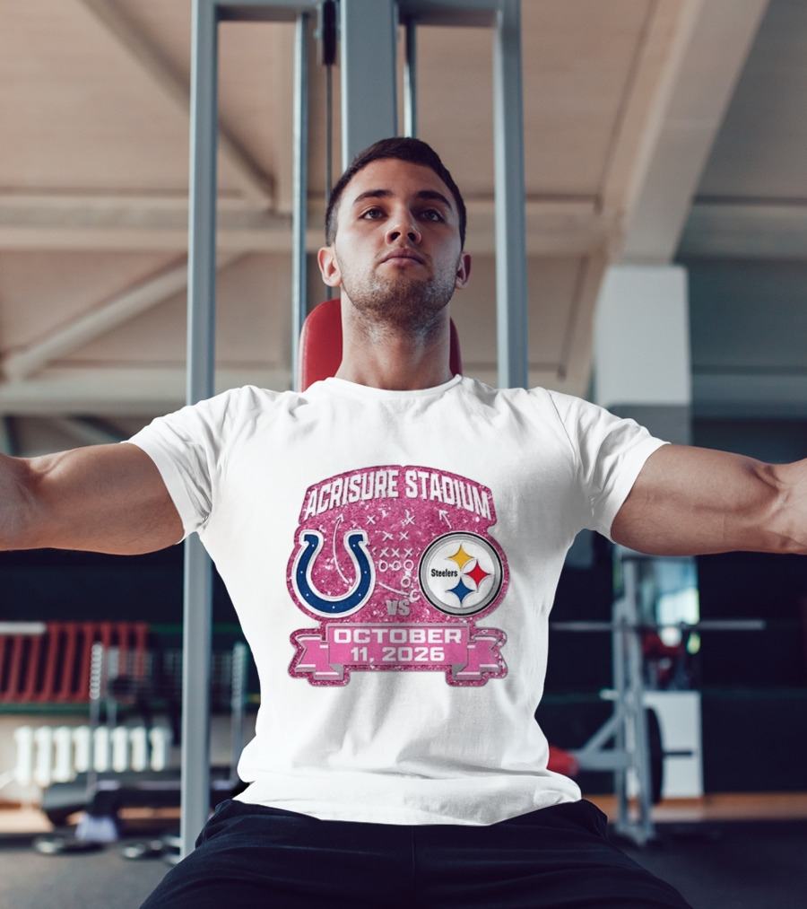 Acrisure Stadium Pittsburgh Steelers Vs Indianapolis Colts October 11 2026 T-Shirt