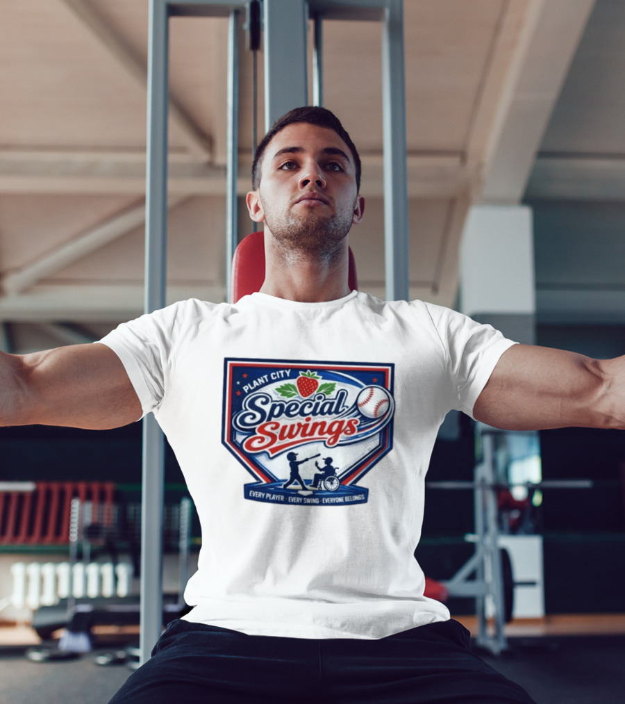 Plant City Special Swings Baseball Every Player Everyone Belongs T-Shirt