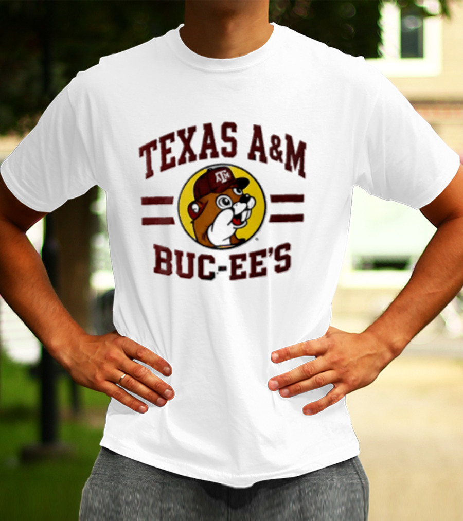 Texas A&M Buc Ee's Beaver Baseball Cap T-Shirt