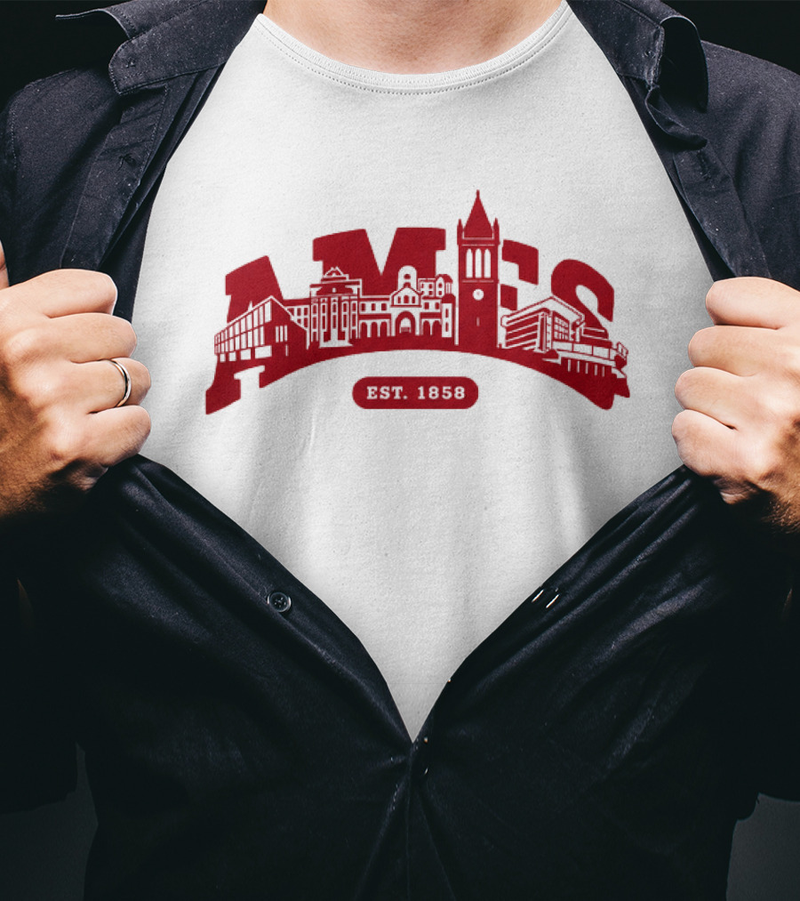 Tyrese Haliburton Ames City Est 1858 T-Shirt