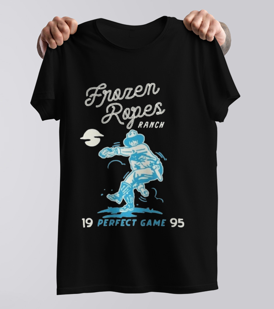 Frozen Ropes Ranch 19 Perfect Game 95 Baseball T-Shirt
