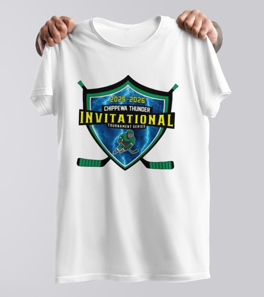 Chippewa Thunder 2025 2026 Invitational Tournament Series T-Shirt